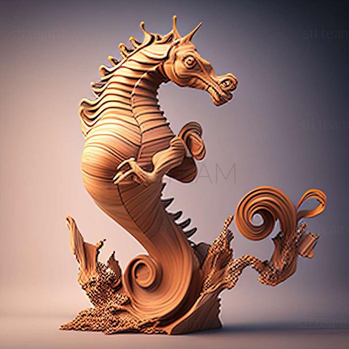 3D model Hippocampus comes (STL)